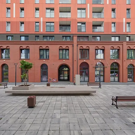 New Studio Teczowa With Free Garage By Renters Wroclaw