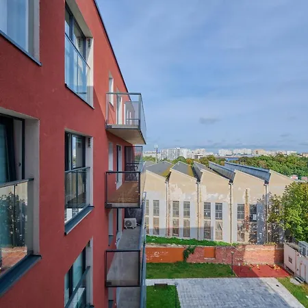 New Studio Teczowa With Free Garage By Renters Daire *